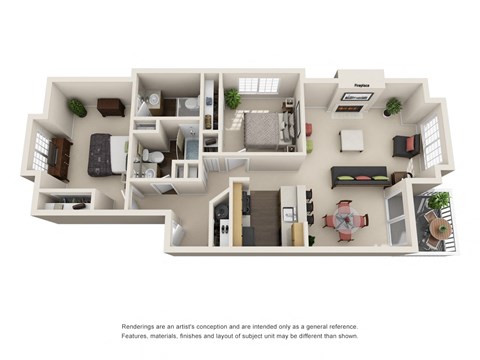bedroom floor plan an opens a dialog